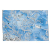 Cool Blue Iceberg Kussensloop (Achterkant-Rechts)