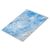 Cool Blue Iceberg Notitieblok (Schuin)