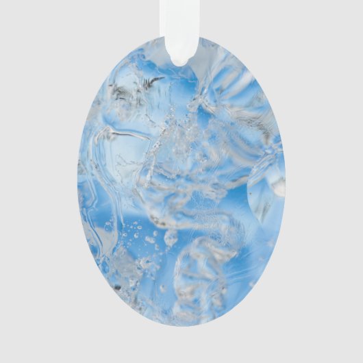 Cool Blue Iceberg Ornament (voorkant)