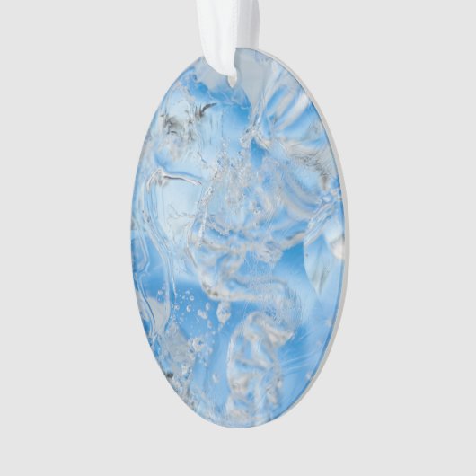 Cool Blue Iceberg Ornament (voorkant)