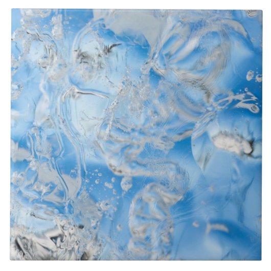 Cool Blue Iceberg Tegeltje (Voorkant)
