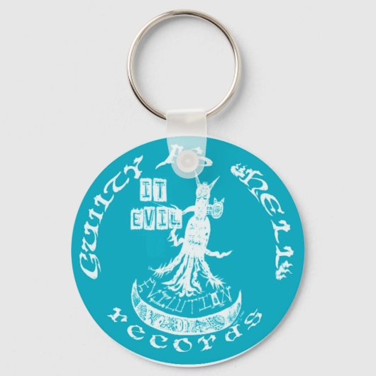 COOL BLUE "IT Evil" Sleutelhanger (Voorkant)