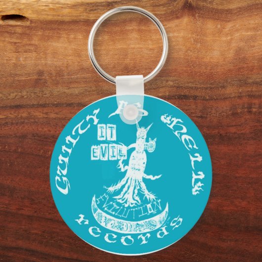 COOL BLUE "IT Evil" Sleutelhanger (Voorkant)