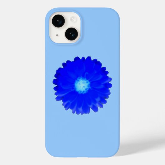 Cool Blue Marigold Case-Mate iPhone Case (Achterkant)