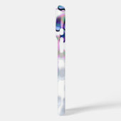 Cool Blue Melting Effect Abstract Case-Mate iPhone Case (Achterkant / Links)