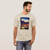 Cool blue natuur shiry t-shirt (Voorkant volledig)
