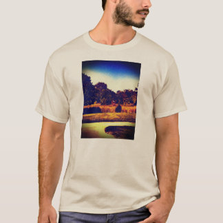 Cool blue natuur shiry t-shirt