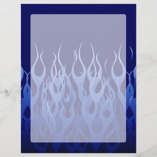 Cool Blue op Blue Racing Flames (Voorkant)