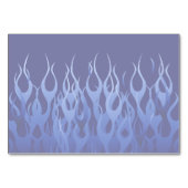Cool Blue op Blue Racing Flames decoratief Kaart (Achterkant)