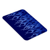 Cool Blue op Blue Racing Flames decoratief Magneet (Rechterzijde)