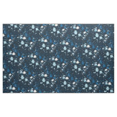 Cool Blue Paint Splatter Stof (Yard (91,4 cm))