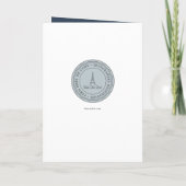 Cool Blue Paris Passport met Afbeelding Quinceañer (Achterkant)