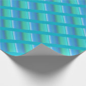 Cool Blue Pattern Cadeaupapier (Hoek)
