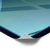 Cool Blue Poster (Hoek)