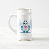 Cool Blue Robot Gifts Novelties Bierpul (Links)
