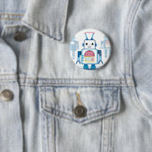 Cool Blue Robot Gifts Novelties Ronde Button 5,7 Cm (In situ)