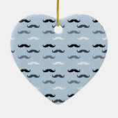 Cool Blue snorren Keramisch Ornament (Achterkant)