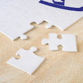 Cool Blue Snowmobiler Legpuzzel (Zijkant)