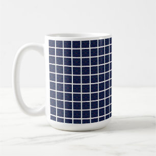 Cool Blue Squares-Mok Koffiemok