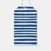 Cool Blue Summer Boys Verjaardagsgunst Cadeaulabel (Achterkant)