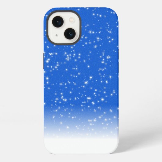 Cool Blue Texture OtterBox iPhone Case Hoesje (Achterkant)