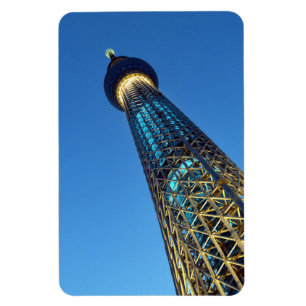 Cool Blue Tokyo Skytree: Japan Magneet