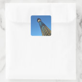 Cool Blue Tokyo Skytree: Japan Vierkante Sticker (Tas)