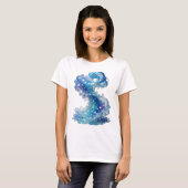 Cool Blue WATER WAVE T-shirt (Voorkant volledig)