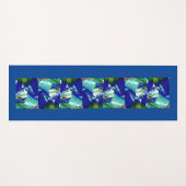 Cool Blue Yoga Mat (Voorkant (horizontaal))