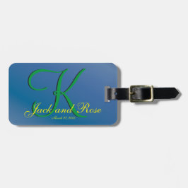 Cool Blueberry Fab Budget Bagagelabel