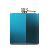 Cool Blues Electric Guitar Custom Music Flask Heupfles (Achterkant)