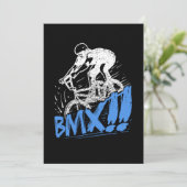 Cool BMX Freestyle BMX Rider Gift Idee Kaart (Staand voorkant)