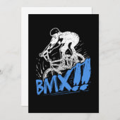Cool BMX Freestyle BMX Rider Gift Idee Kaart (Voorkant / Achterkant)