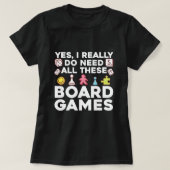 Cool Board Game Art voor Mannen Board Games Tabl T-shirt (Design voorkant)