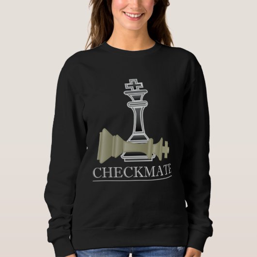 Cool Board Game Tees  Checkmate Chess (Voorkant)