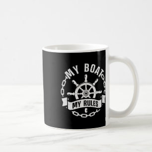 Cool Boat Captain-ontwerp voor mannen vrouwen boot Koffiemok