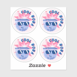Cool Boba- Verpakking van 4 Sticker