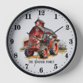 Cool boerderij tractor familienaam toevoegen (Voorkant)