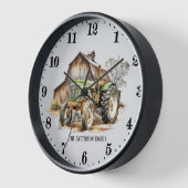 Cool boerderij tractor naam toevoegen (Hoek)