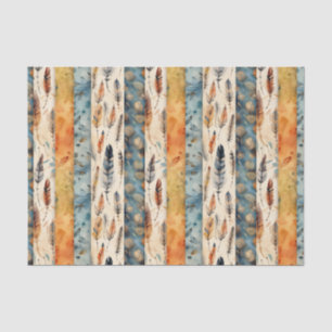 Cool Boho Westerne tegelpatroon decoupage Tissuepapier