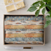 Cool Boho Westerne tegelpatroon decoupage Tissuepapier (Geschenk)
