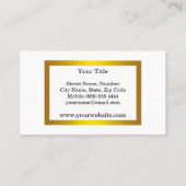 Cool Bold DJ hoofdtelefoon Colorful Music Visitekaartje (Achterkant)