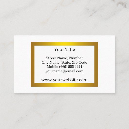 Cool Bold DJ hoofdtelefoon Colorful Music Visitekaartje (Achterkant)