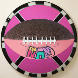 Cool Bold Kleurrijke "Leuk" Roze Trendy Sport American Football