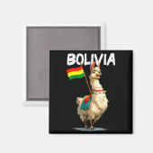 Cool Bolivian Llama Costume For Bolivia Lovers  Magneet (Voorkant / Achterkant)