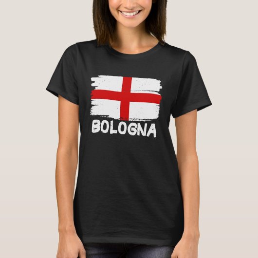 Cool Bologna Flag T-shirt (Voorkant)
