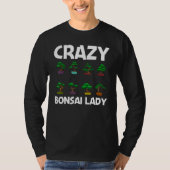Cool Bonsai Tree Voor Vrouwen Moeder Plant Lady Ja T-shirt (Voorkant)