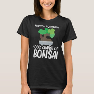 Cool Bonsai voor mannen Plant Tuin 1 T-shirt