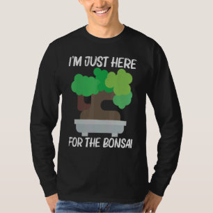 Cool Bonsai voor mannen Plant tuin T-shirt