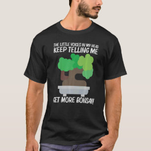 Cool Bonsai voor mannen vrouwen boom plant tuin 2 T-shirt
